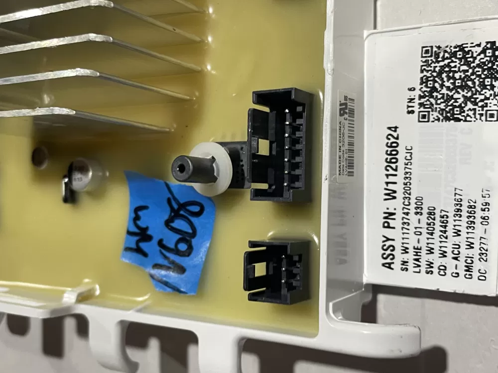 Whirlpool Maytag W11114420 W11266624 Washer Control Board AZ185261 | Wmv608