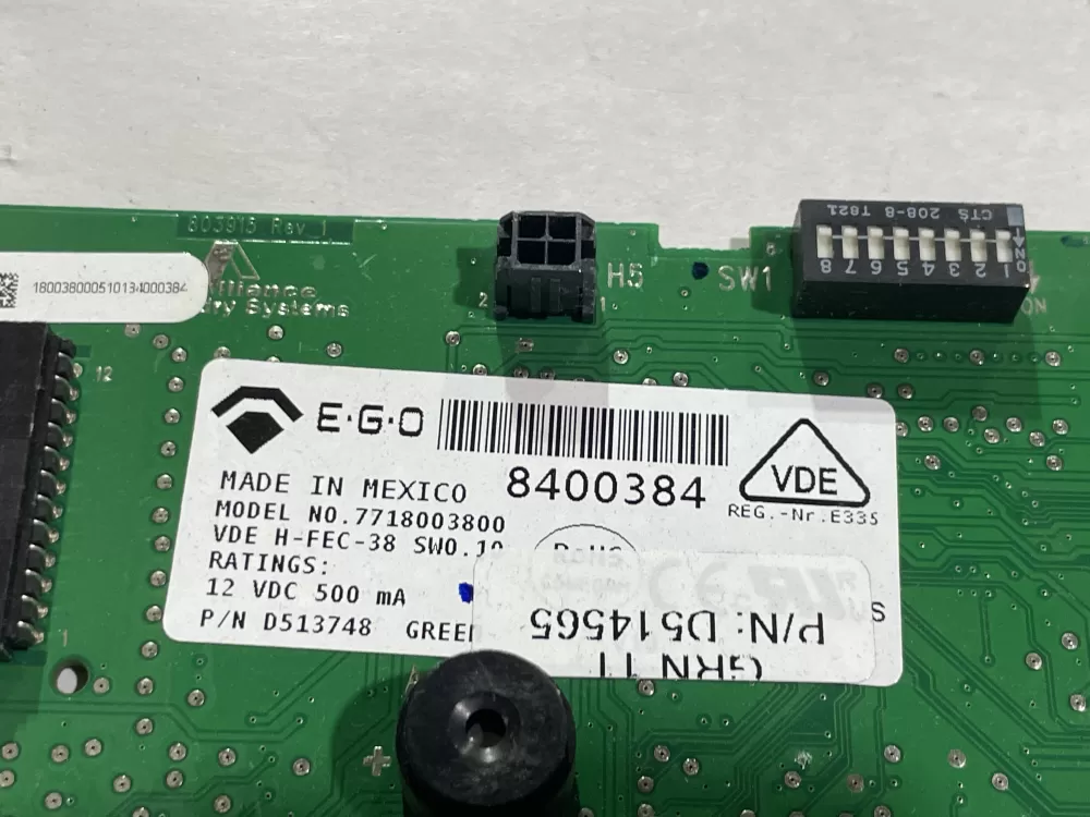 Speed Queen Alliance D513748 D514565 Dryer Main Control Board AZ167495 | Wm616