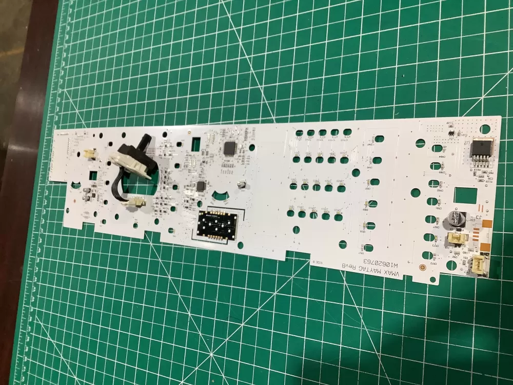 Maytag W10895276  W10620763 Washer Interface Touch Control Board