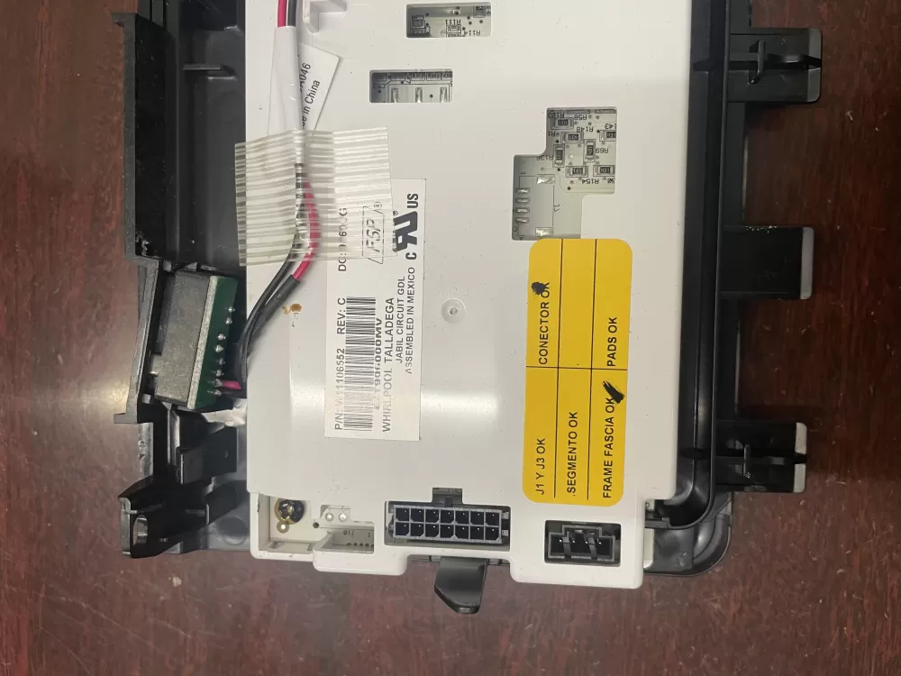 Whirlpool W11387386 Refrigerator Display Dispenser Control Board AZ31935 | KM140