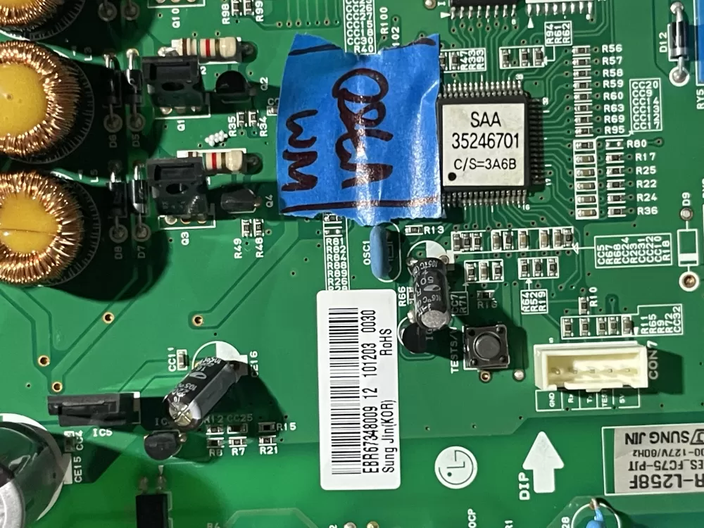 LG EBR67348009 Refrigerator Control Board AZ151085 | Wmv780