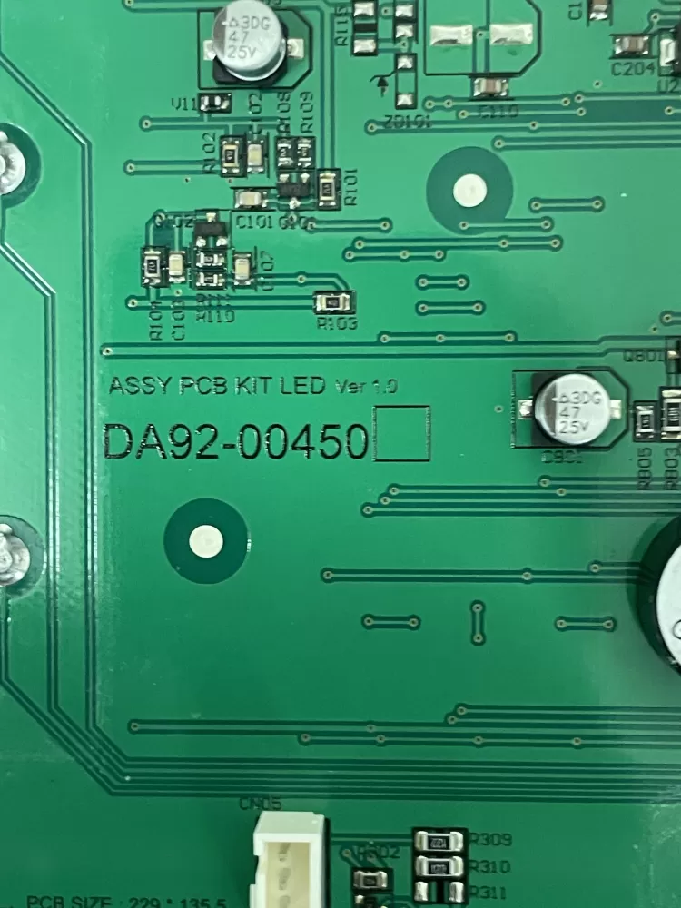 Samsung DA92-00450 Refrigerator Control Board AZ52352 | Wm1898