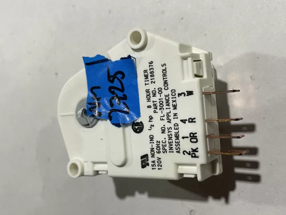 Whirlpool Kenmore W10822278 Refrigerator Defrost Timer AZ185948 | Wm2725