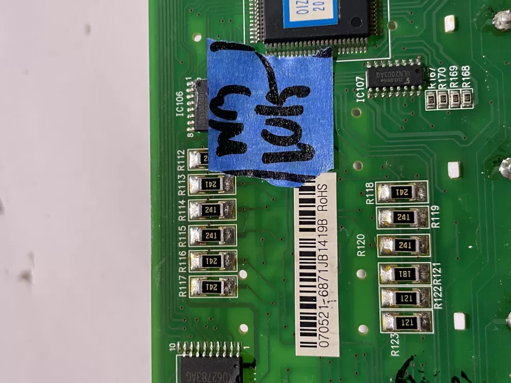 LG 6871JB1419B Refrigerator Control Board Dispenser AZ145182 | Wm1015