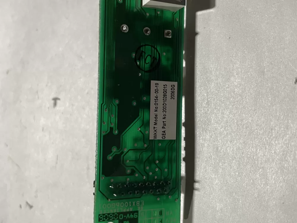 GE Refrigerator Display Control Board AZ189371 | Wm666