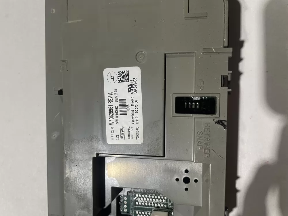 KitchenAid AP6039135 W10375784 Dishwasher Control Board AZ123442 | KM499