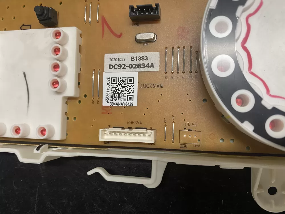 Samsung Dryer Control Board Panel Dc97-18718k AZ14399 | BKV210