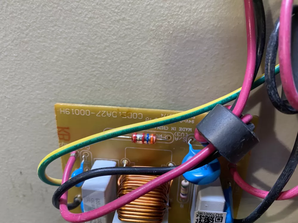 Kenmore DA27 00019H Refrigerator Control Board Noise Filter AZ37286 | BK184