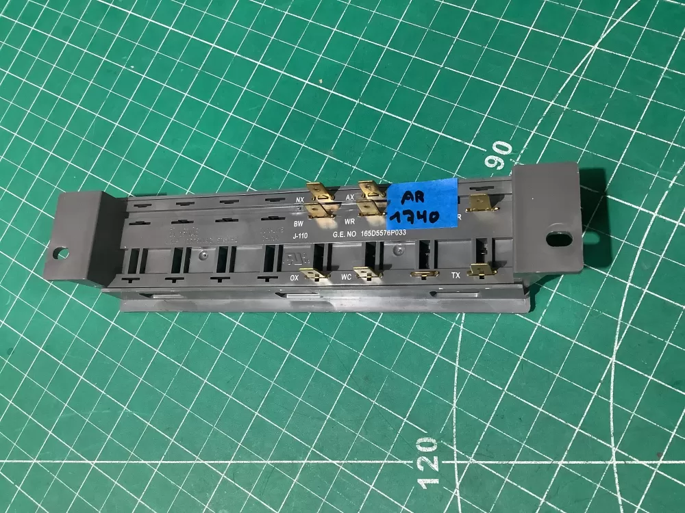 GE Hotpoint 165D5576P033 Dishwasher Button Control Panel AZ190466 | AR1740