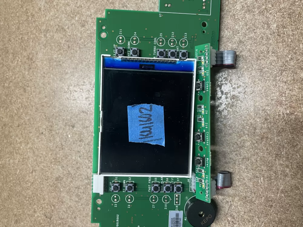 GE 197D8550G005 Refrigerator Dispenser Control Board Display AZ15310 | KM1602