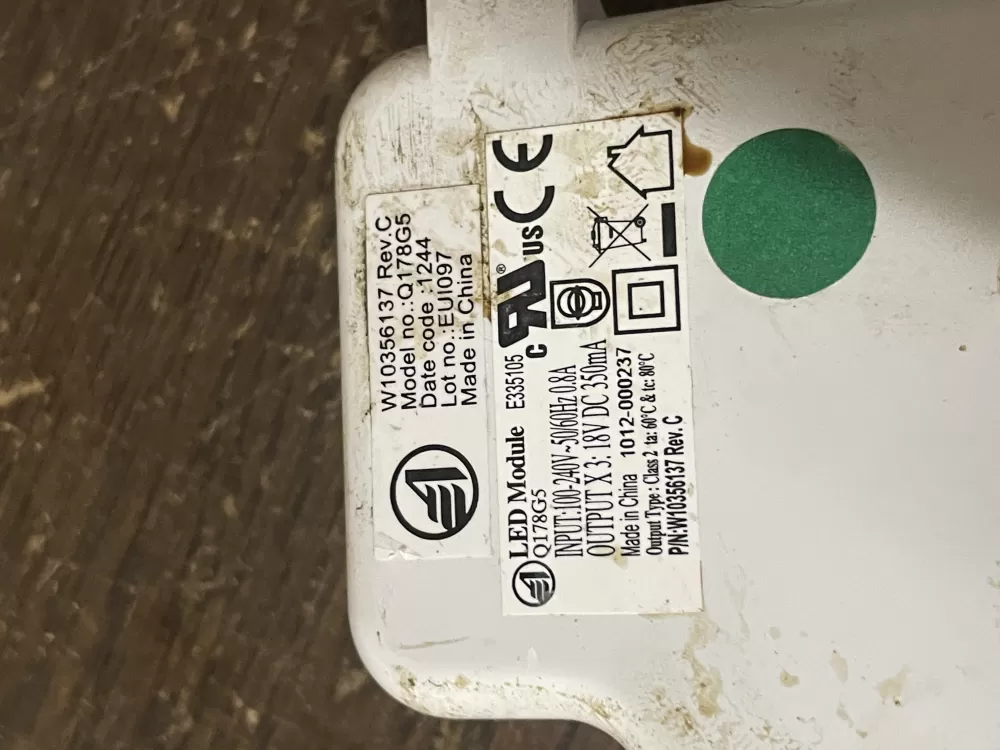 Whirlpool W11038857 Refrigerator Inverter Control Board AZ47203 | Wm605