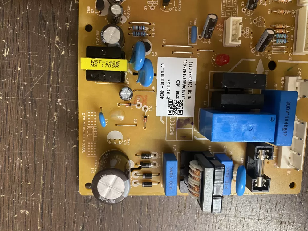 Kenmore 40301 0100010 01 00 Refrigerator Control Board AZ52749 | BK1865