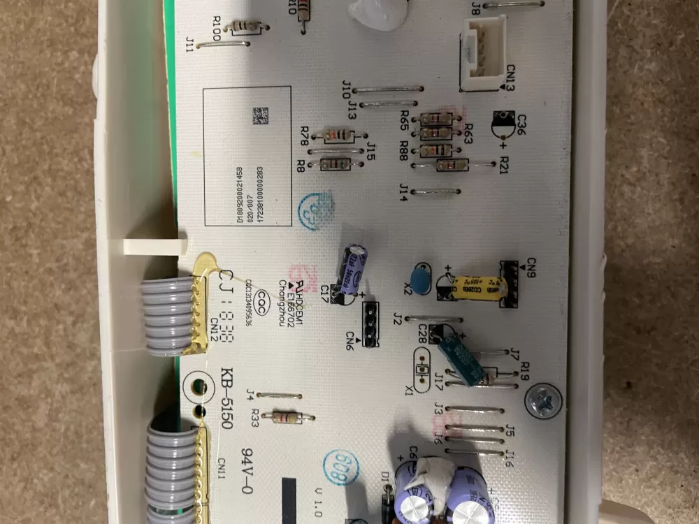 GE 17238100000283 Dryer Control Board  AZ24320 | KMV200