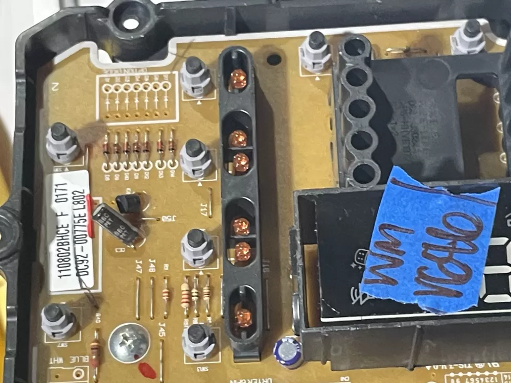 Samsung DC92 00775E Washer Control Board Assembly AZ156177 | Wmv646