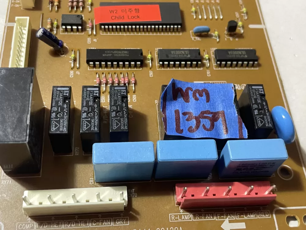 Samsung DA41-00129A Refrigerator Control Board AZ107015 | Wm1359