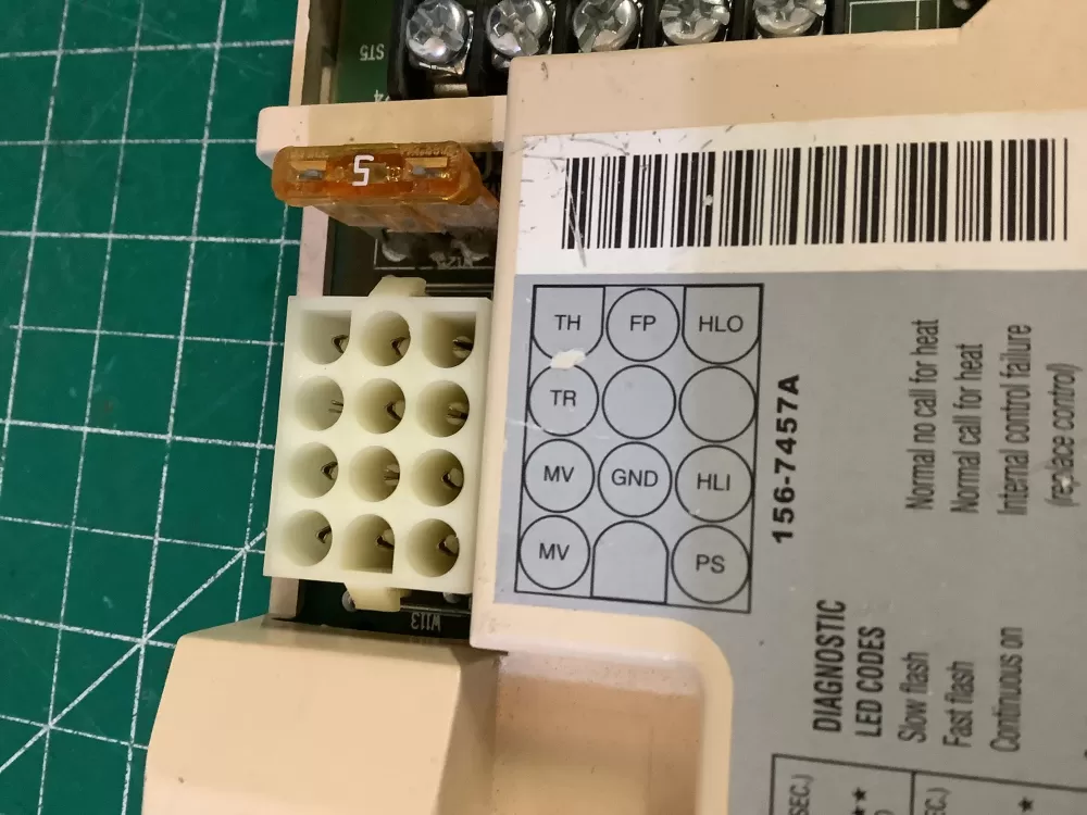 Trane 486 Furnace White Rodgers Control Board 156-7457A AZ194745 | NR590