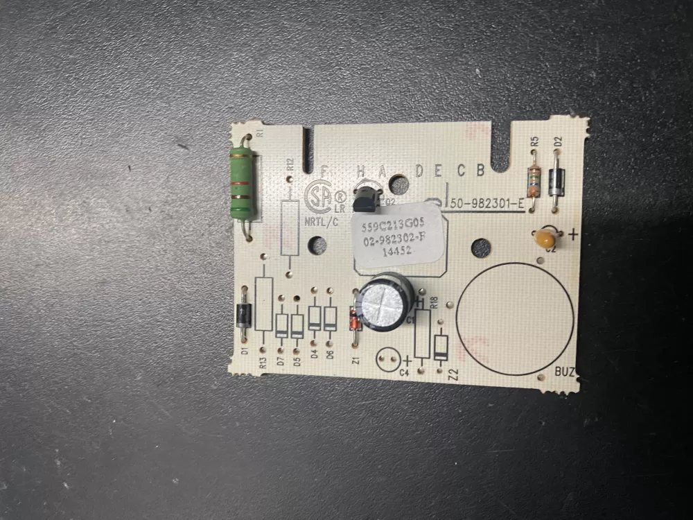 GE 559C213G05 50-982301- 50-982301- Dryer Control Board AZ10386 | BK1528