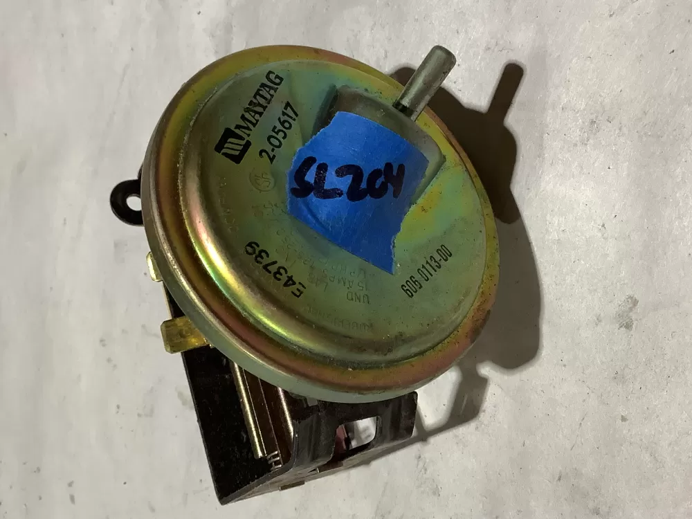 Maytag Washer Water Level Switch 2-05617 E43739 AZ123087 | Sl204