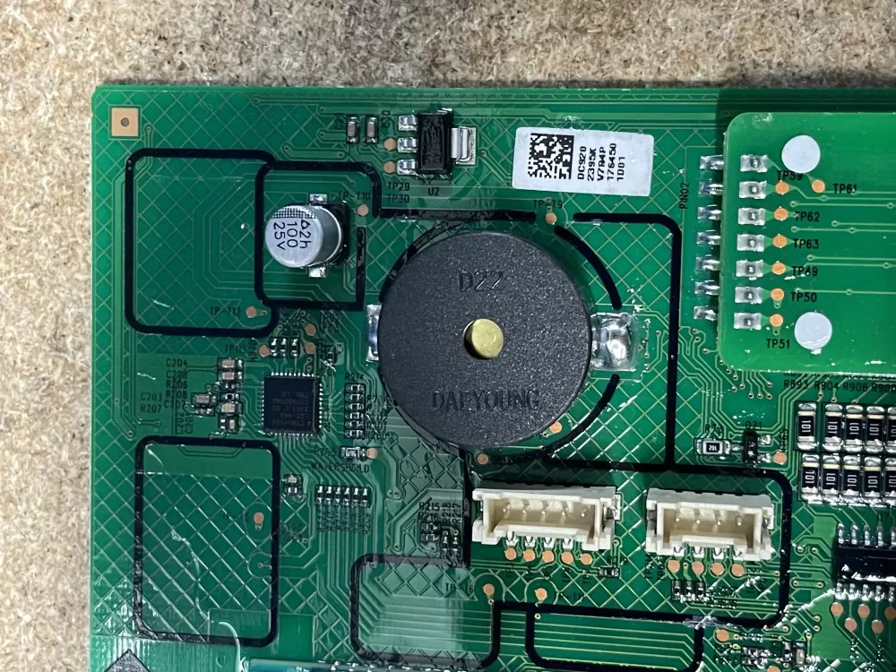 Samsung DC92-02395K Dryer Control Board AZ16916 | KM1495
