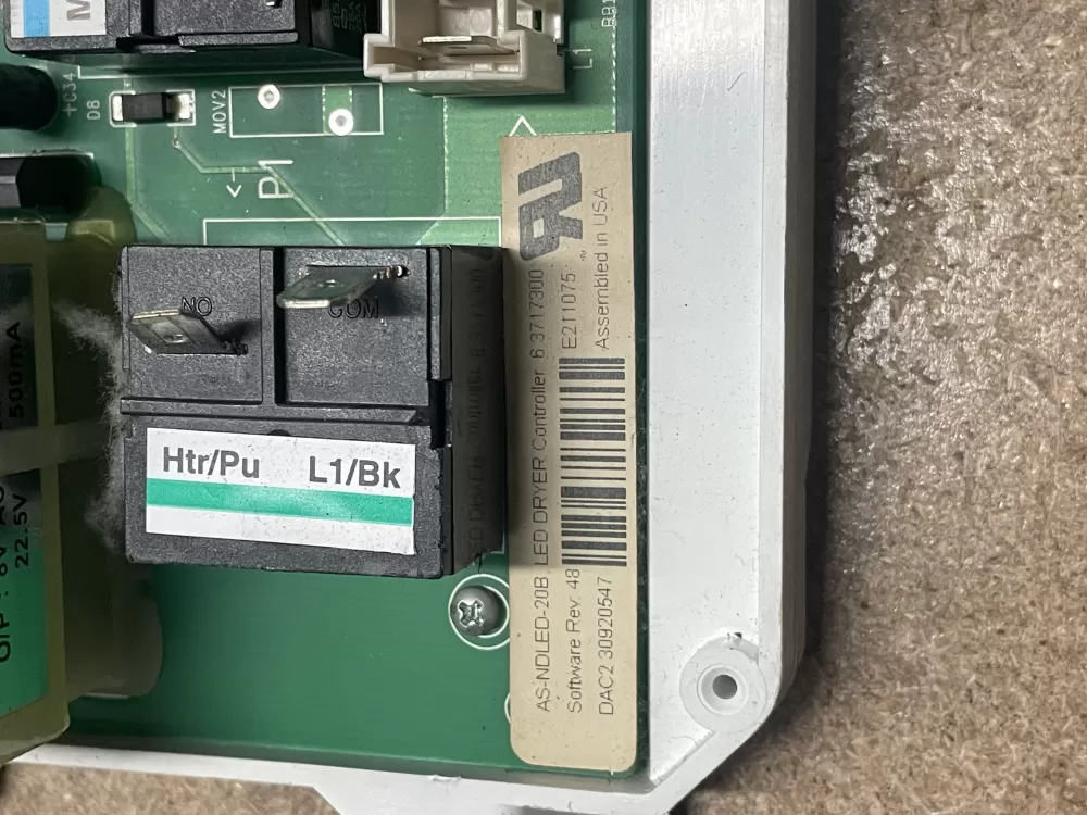 Whirlpool Maytag Dryer Control Board 6 3717300 63717300 AZ13211 | KM952
