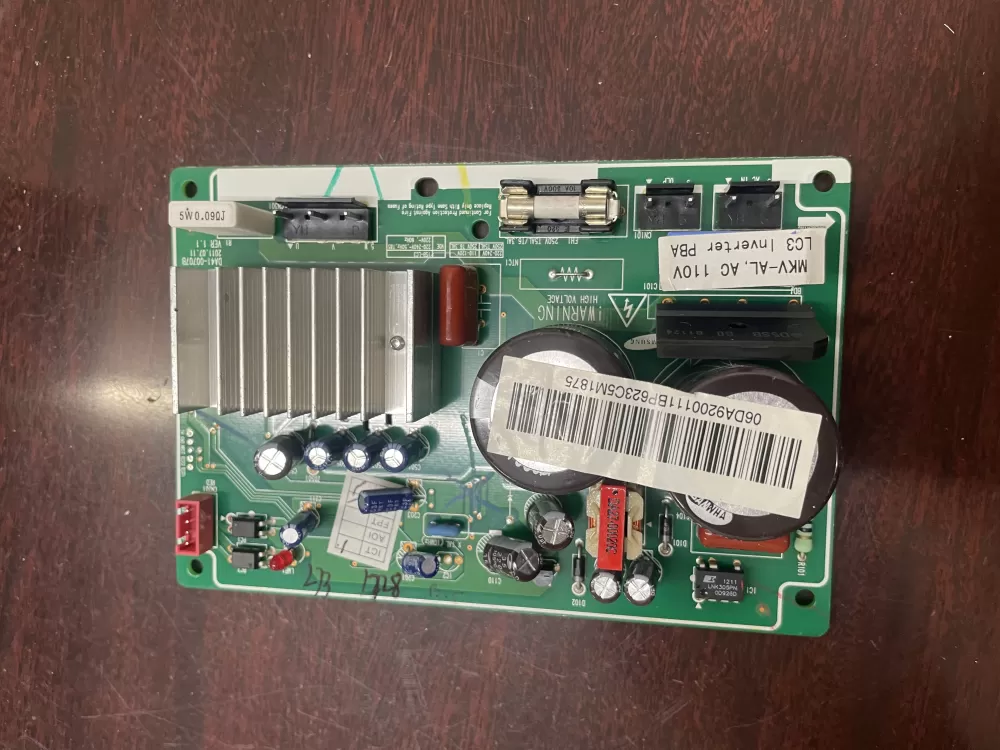 Samsung DA92-00111B Refrigerator Inverter Control Board