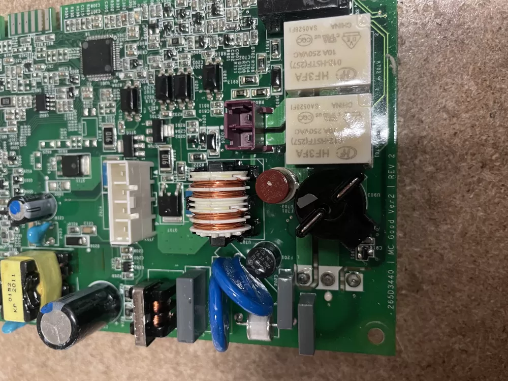 GE 265D3440G701 Dishwasher Control Board