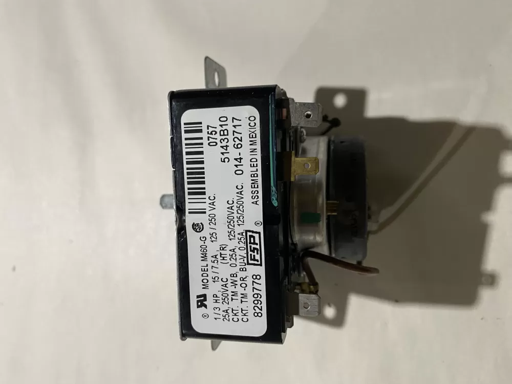 Whirlpool  Kenmore  Inglis  Estate  Amana WP8299778  AP6012586  8299778  909729  PS11745796 Washer Timer
