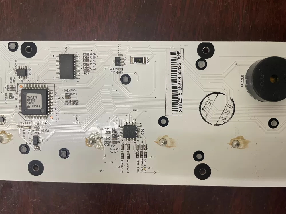 LG EBR72955422 EBR72955426 Refrigerator Control Board AZ33855 | KM1689