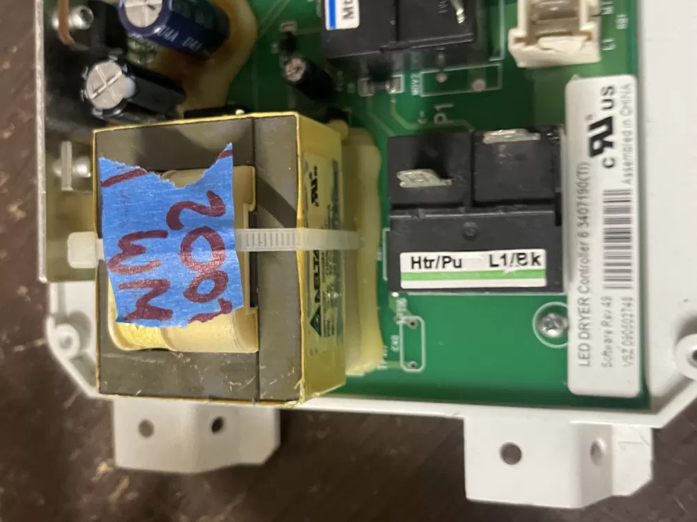 Maytag 63407190 33002959 33002918 33002898 Dryer Control Board AZ45196 | Wm1002