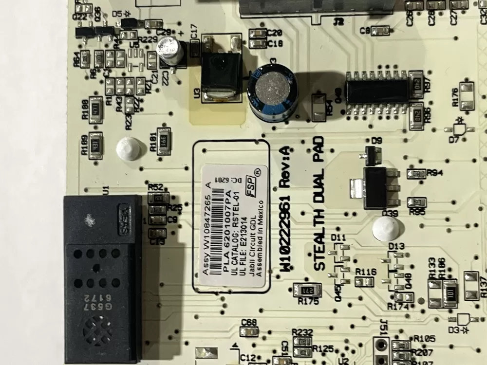 Whirlpool W10847265 w10222961 interface control board AZ184251 | Wm2504