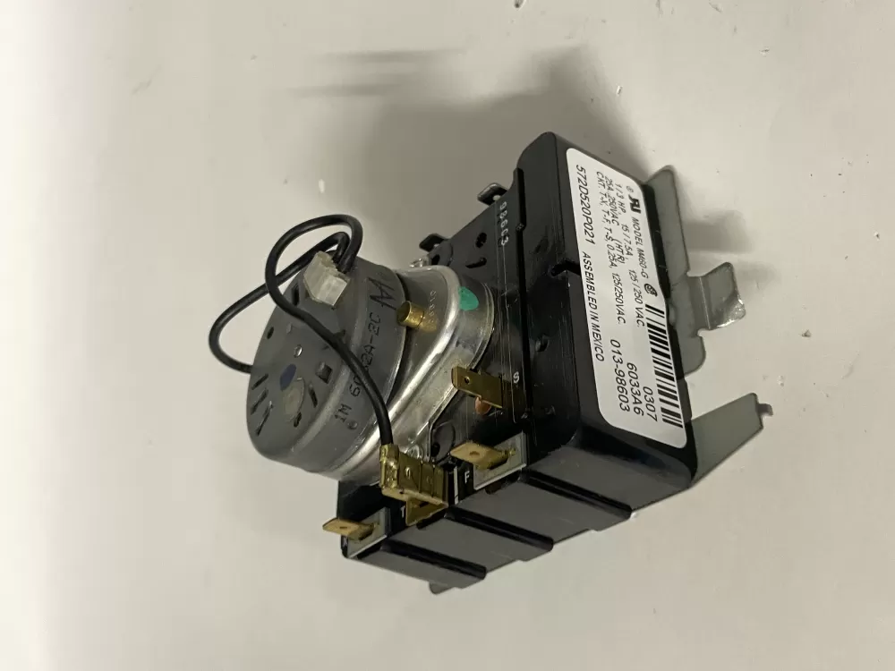 GE 572D520P021 WE4M271 Dryer Timer