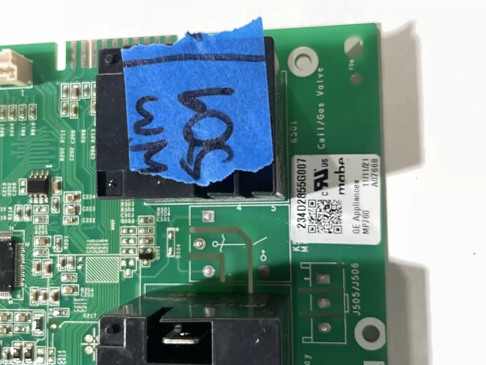 GE Laundry Center Control Board 234D2855G007 WE22X3293 AZ175184 | Wm509