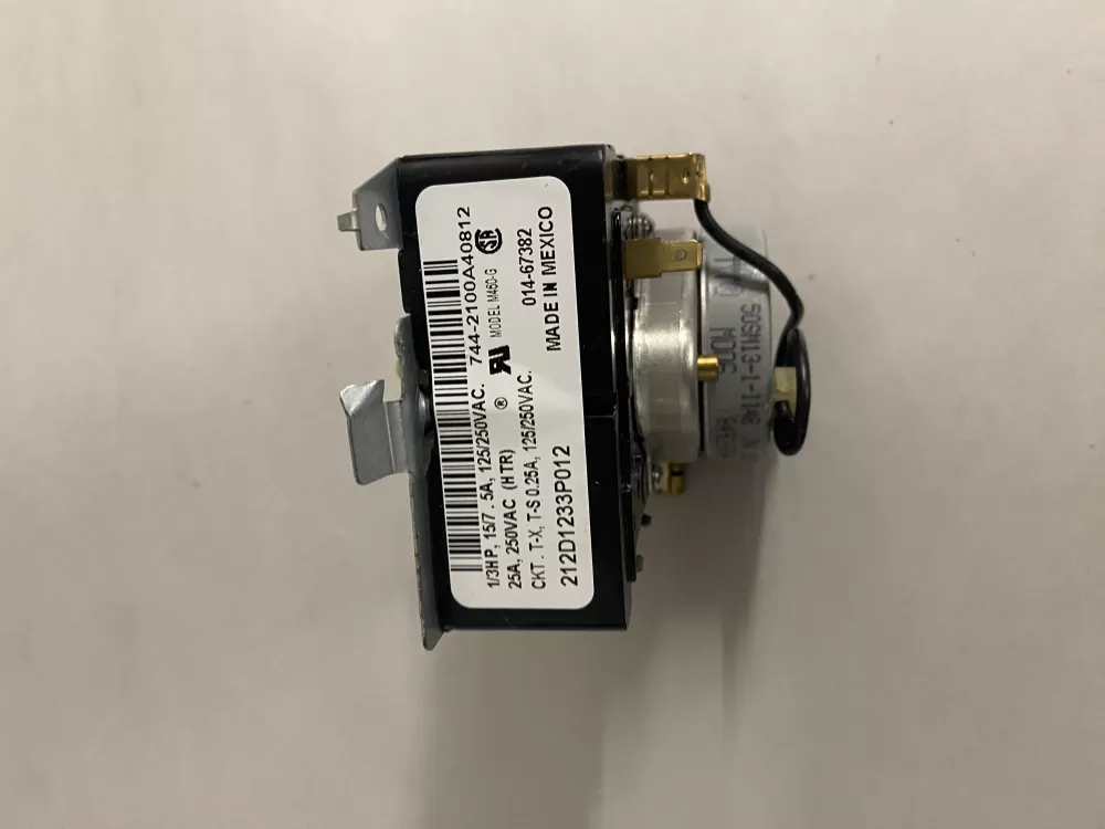 GE 212D1233P012 WE4M364 Dryer Timer