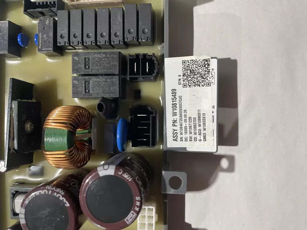Whirlpool W10857120 Washer Control Board Elect AZ194616 | KM93