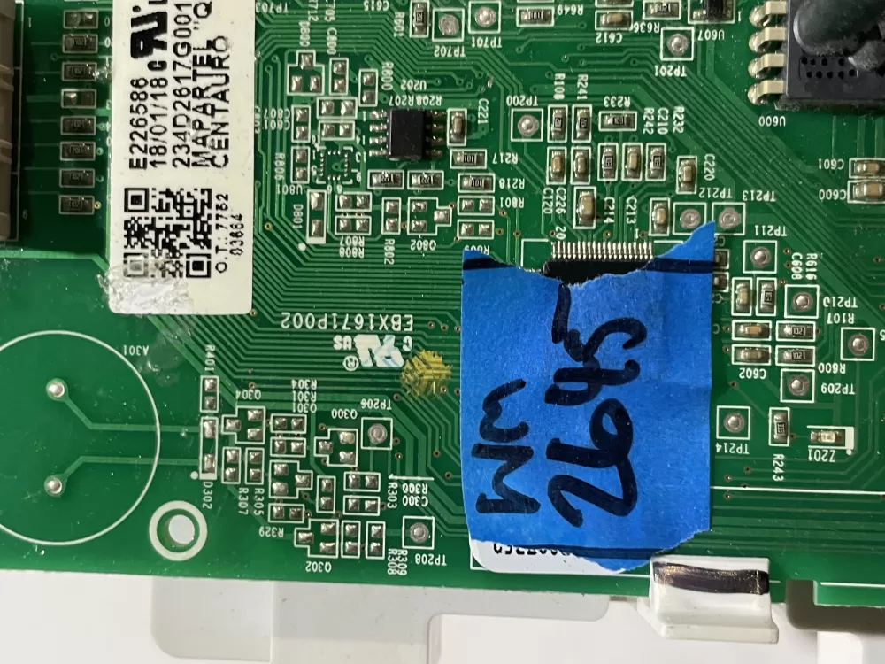 GE WH16X27251 234D2617G001 Washer Control Board AZ186646 | Wm2645