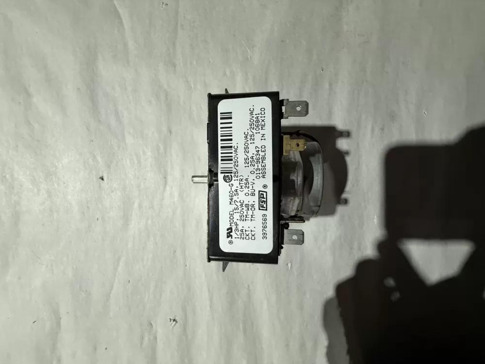 Whirlpool 3976569A 3976569 WP3976569 AP6009020 3393934 548368 PS11742162 Dryer Timer