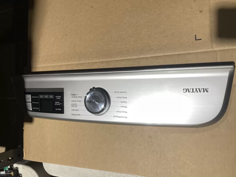 Maytag W11413404 Washer Console Panel Control Board Assembly  AZ87338 | Wmv568
