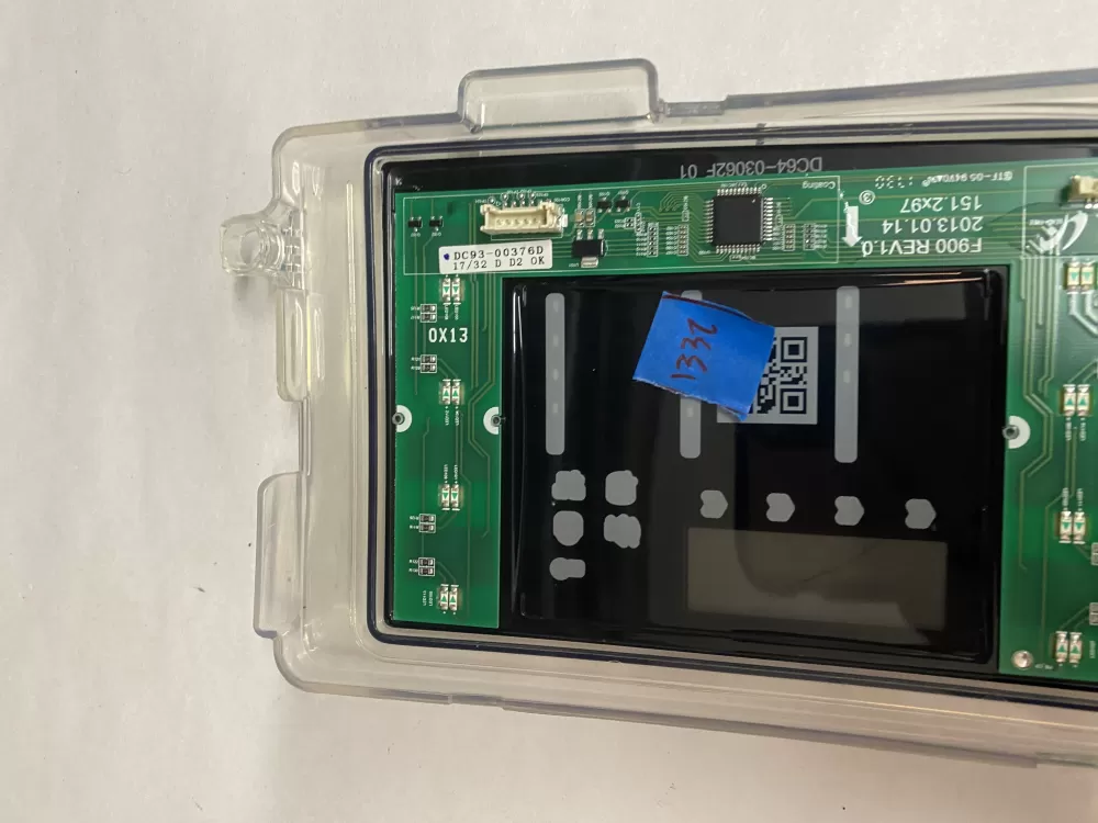 Samsung DC92-01607J DC94-06643A Dryer UI Control Board AZ210582 | BK1332