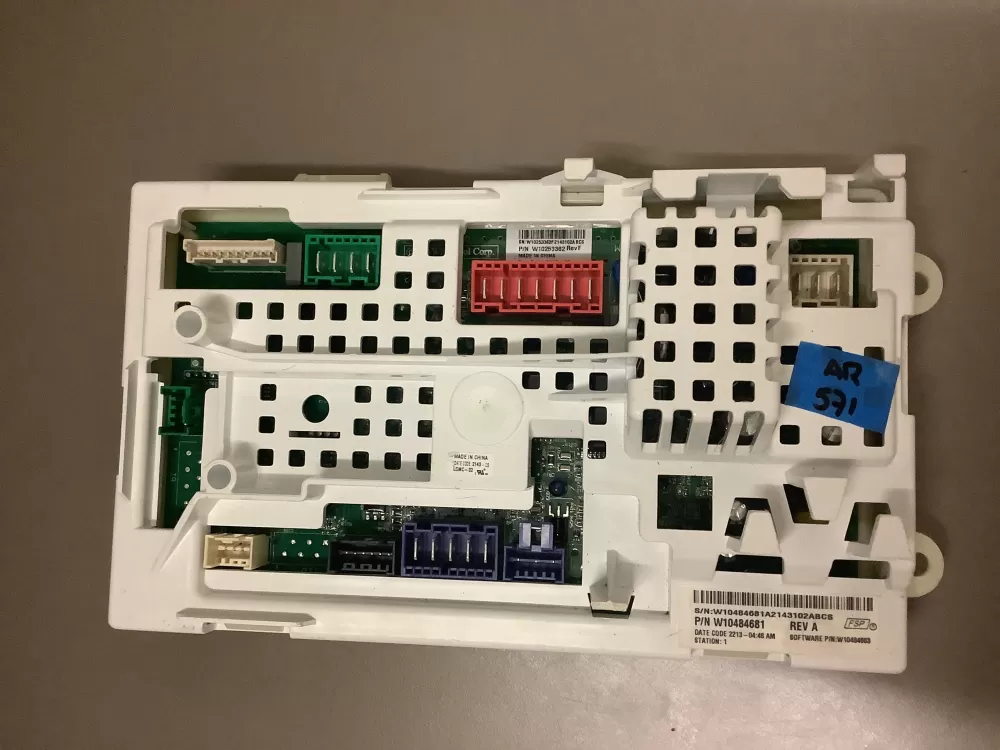Whirlpool Amana Admiral Roper W10484681 Washer Control Board AZ201900 | AR571