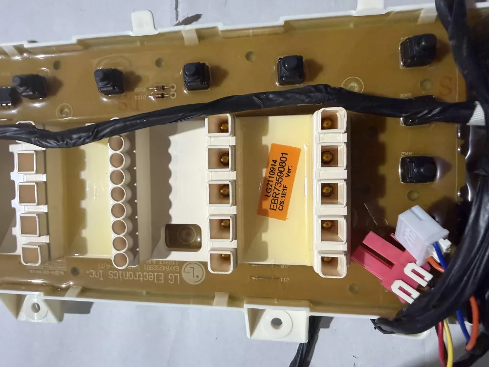 LG EBR73590801 Dryer Control Board AZ228049 | KMV977