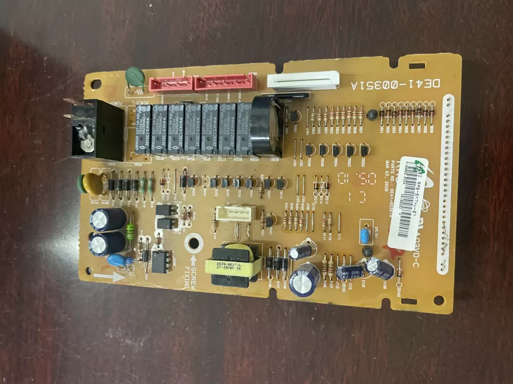 Samsung DE41-00351A Microwave Control Board Ras-