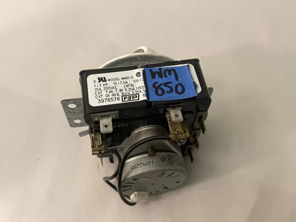 Kenmore 3406702A WP3976576 3406015 3406702 3976576 Dryer Timer AZ104404 | Wm850