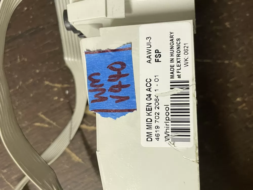 Whirlpool 4619 702 2064 1 01 Washer Control Board  AZ45477 | Wmv440