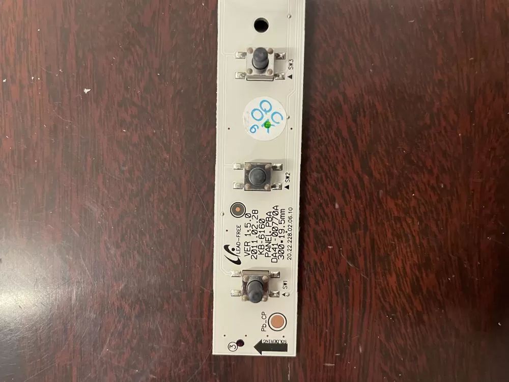 Samsung DA41 00635A DA92 00202A Refrigerator Control Board AZ39722 | KM326