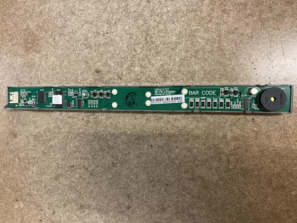 LG EBR42479302 Refrigerator Temperature Control Interface Board AZ77884 | BK110