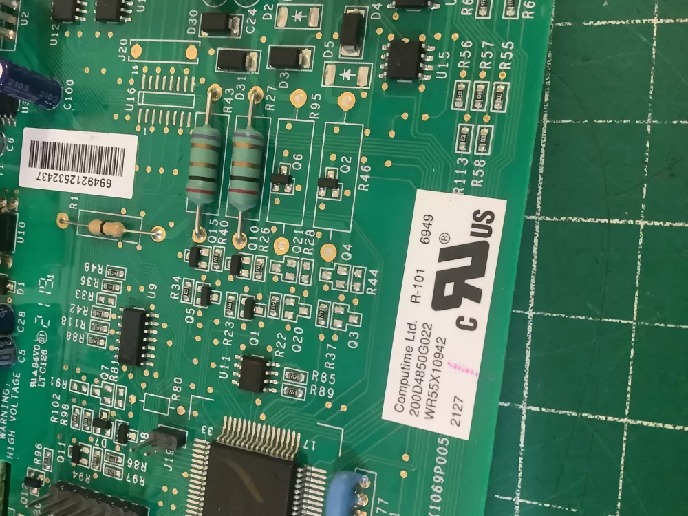 GE 200D6221G028 EBX1110P002 Refrigerator Control Board AZ206676 | NR1122