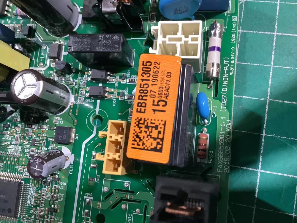 LG EBR85130515 Dryer Control Board AZ149603 | NR2493