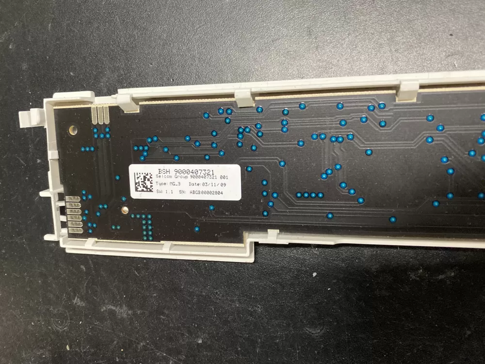 Bosch Dishwasher 9000407321  Control board AZ5909 | BK1263