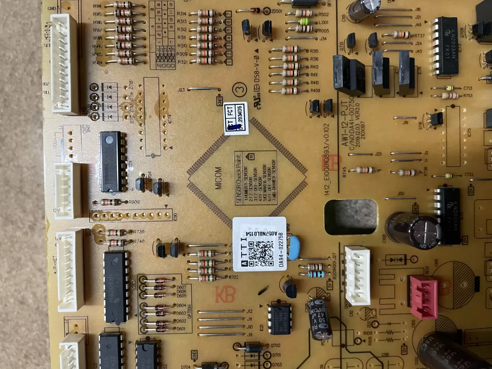 Samsung DA92-00484B DA94-02275B Refrigerator Control Board AZ18613 | KM1521