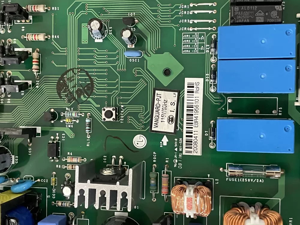 LG EBR41956101 EBR41956102 Refrigerator Control Board AZ40213 | KM1336Q